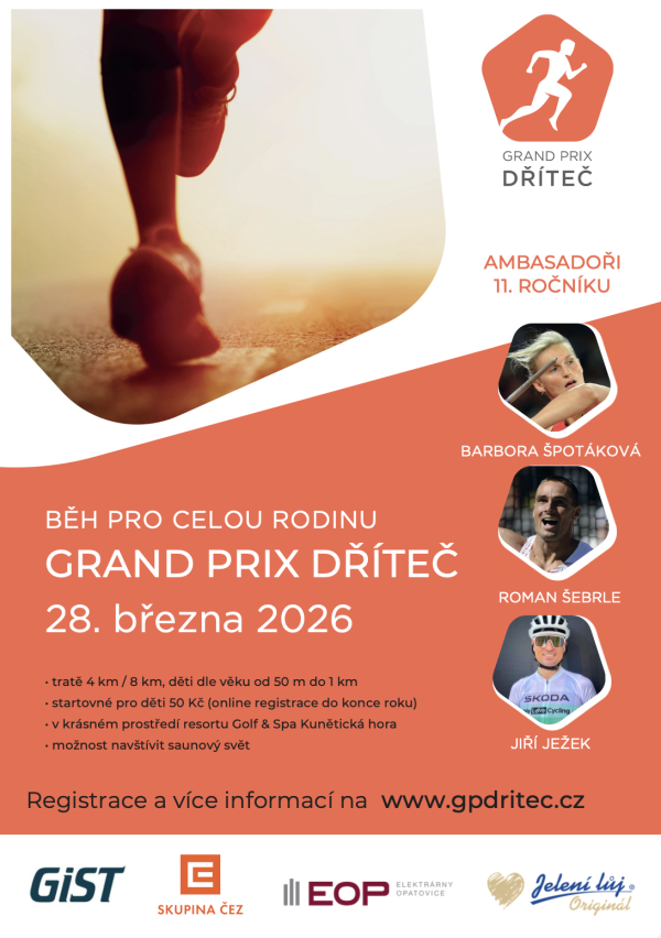 GIST Consulting je partnerem GRAND PRIX DŘÍTEČ